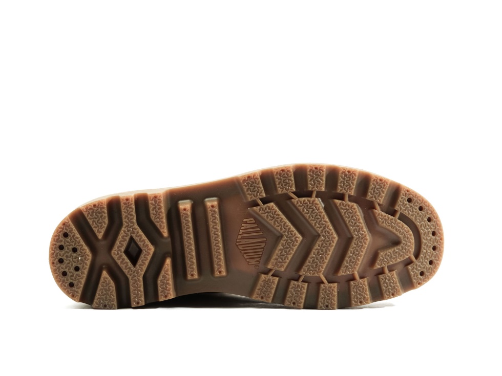 Cher Marron Palladium Pampa Hi Zip Lth Ess