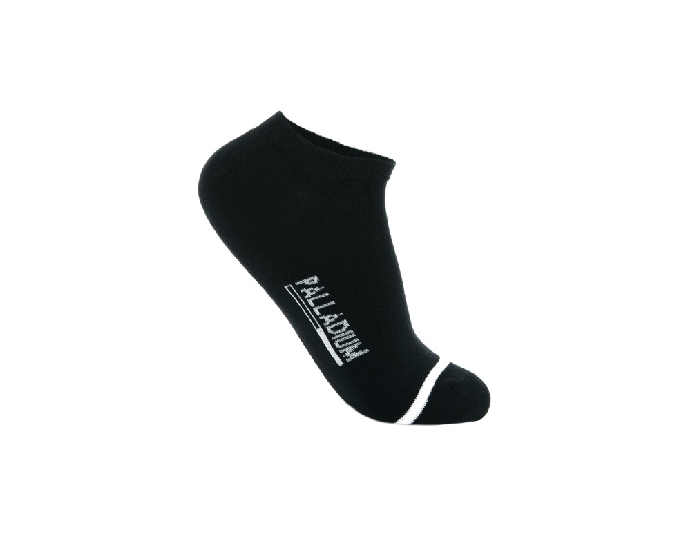 Cheville Basique Pour Femme Palladium Blanc Noir