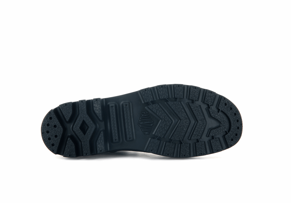 Cuir Palladium Pampa Hi Zip S Noir