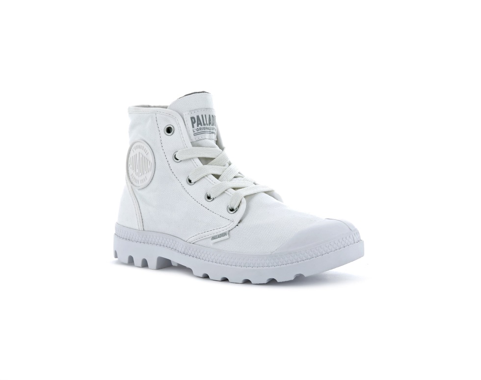 Femme Pampa Hi Star Palladium Blanc