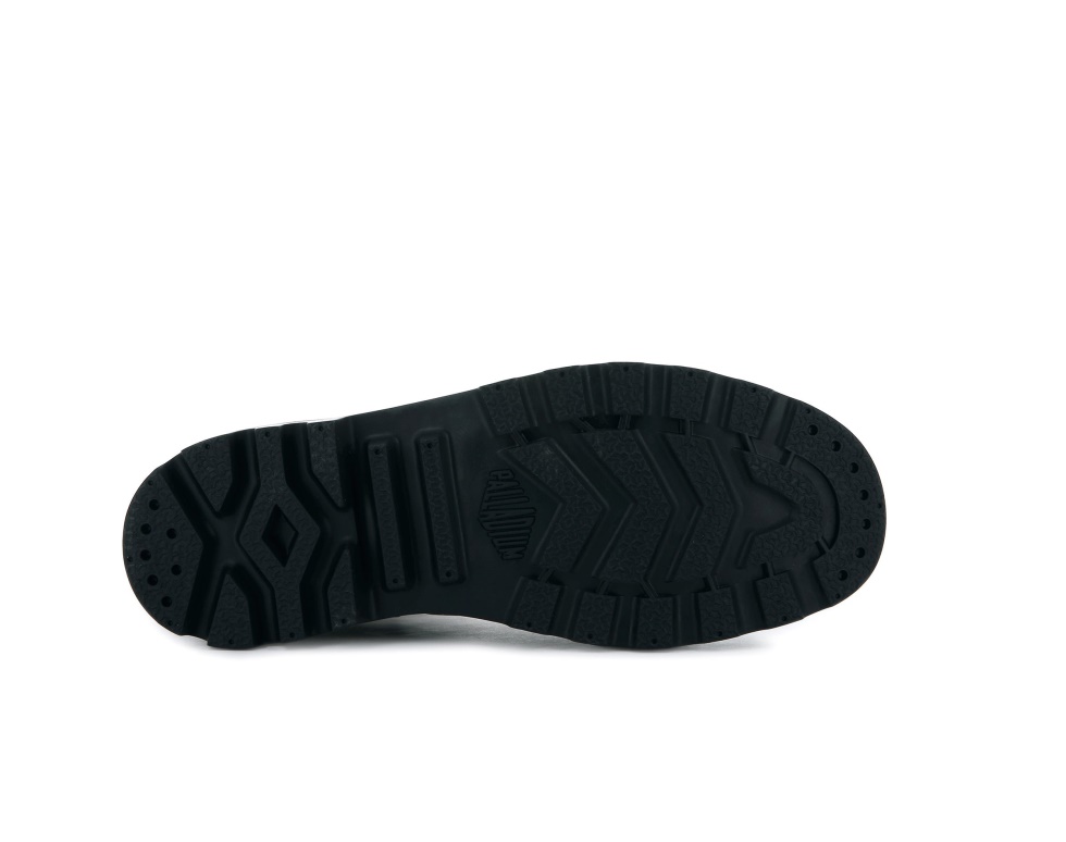 Noir Palladium Pampa Hi Zip Lth Ess