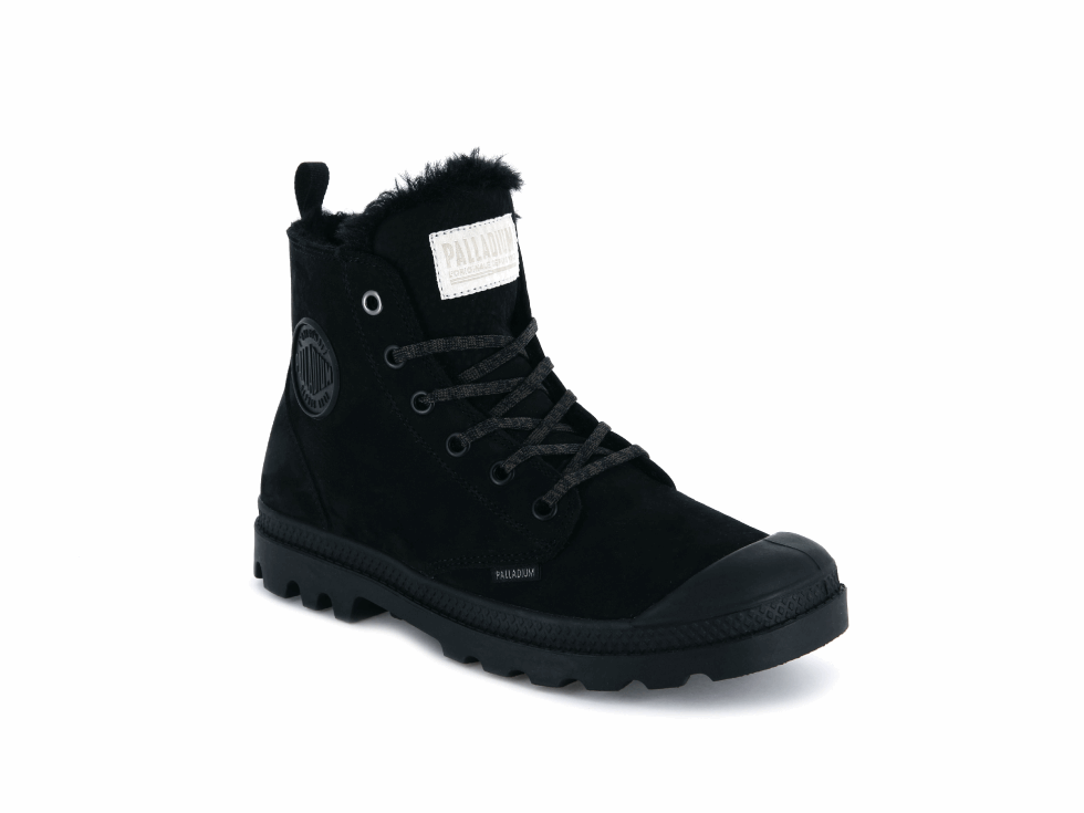 Noir Palladium Pampa Hi Zip Wl