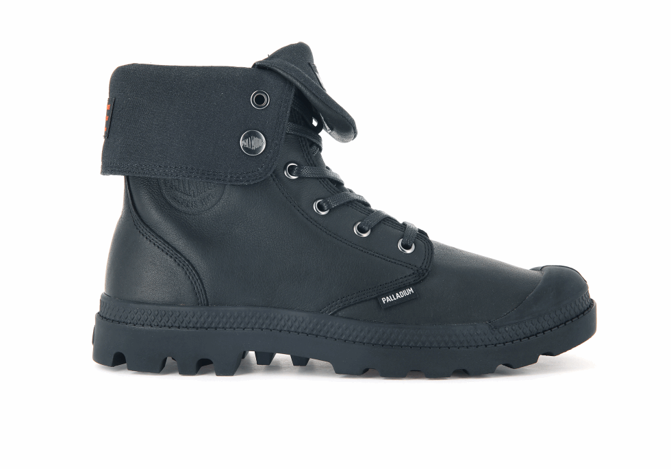 Palladium Baggy Cuir Ess Wp Noir