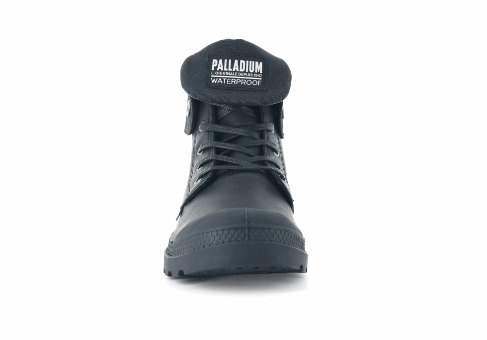 Palladium Baggy Cuir Ess Wp Noir