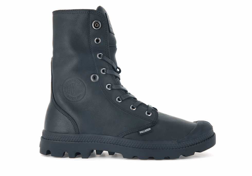 Palladium Baggy Cuir Ess Wp Noir
