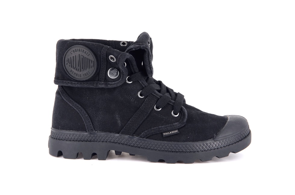Palladium Femme Pallabrousse Baggy Noir-métal