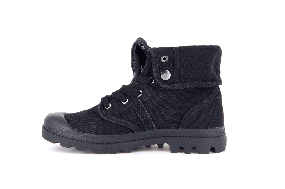 Palladium Femme Pallabrousse Baggy Noir-métal