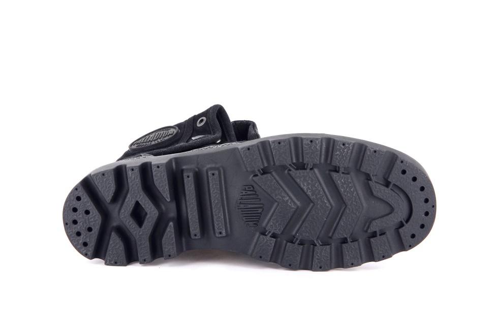 Palladium Femme Pallabrousse Baggy Noir-métal