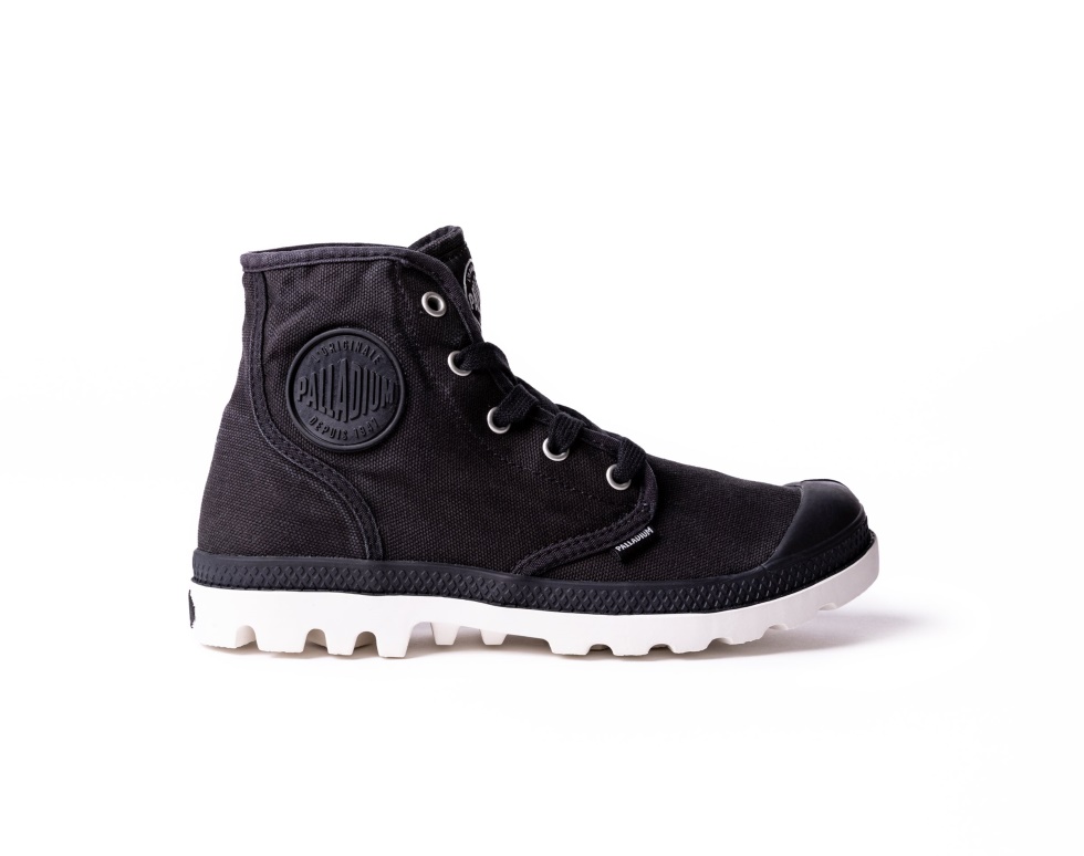 Palladium Femme Pampa Hi Guimauve Noire