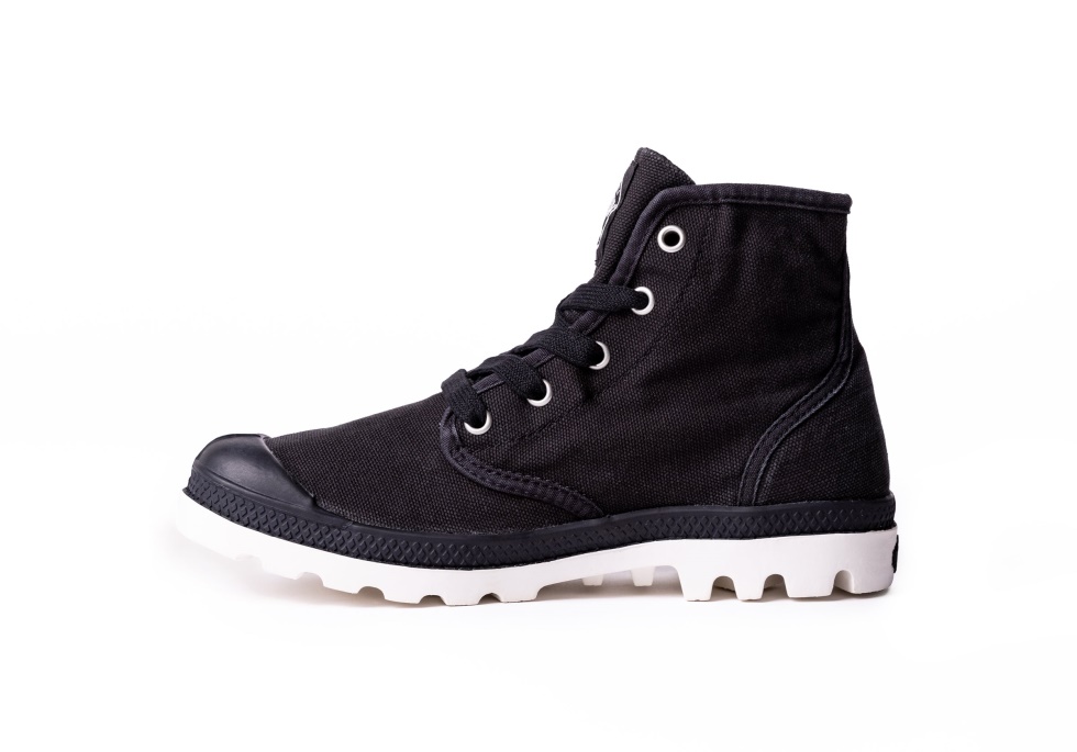 Palladium Femme Pampa Hi Guimauve Noire
