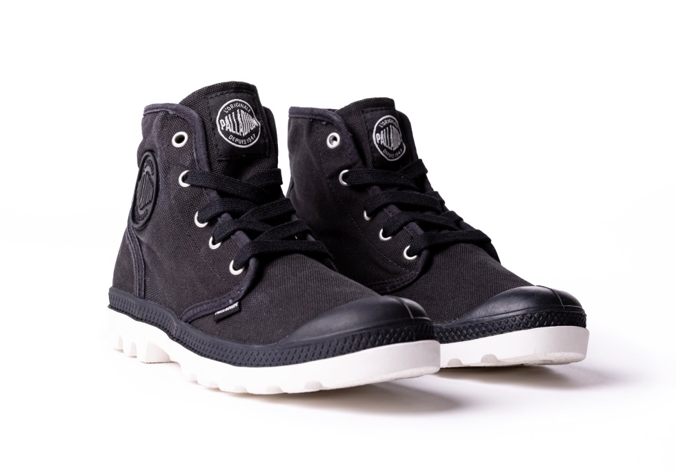 Palladium Femme Pampa Hi Guimauve Noire