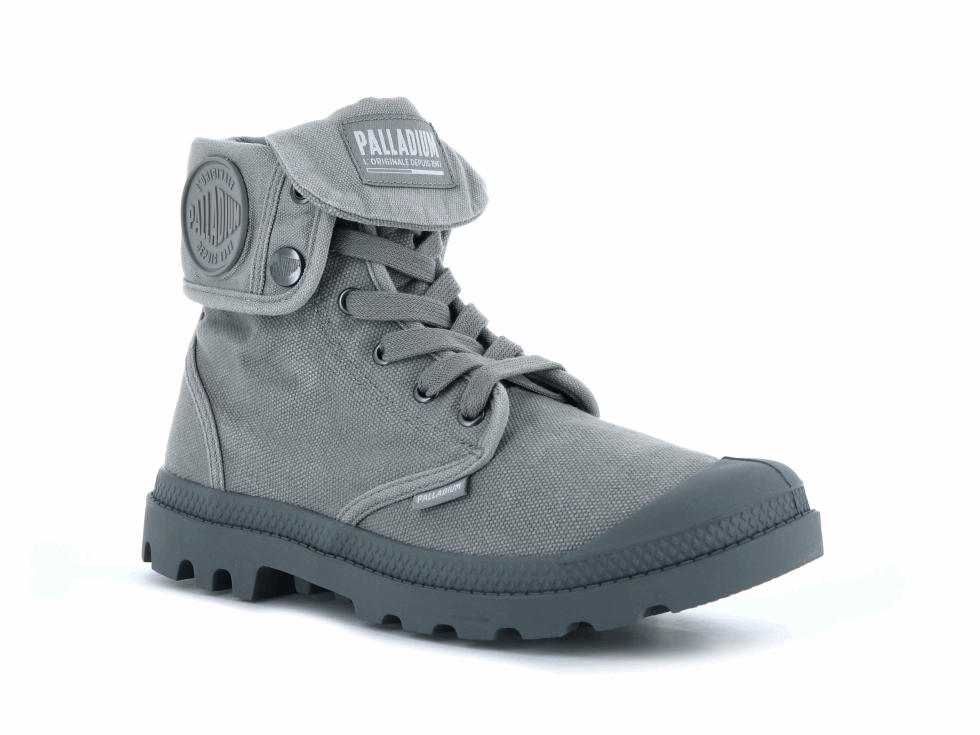 Palladium Femmes Baggy Titane Taille Haute