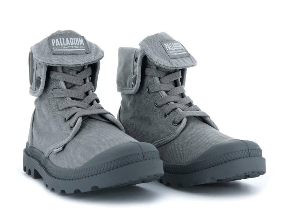 Palladium Femmes Baggy Titane Taille Haute