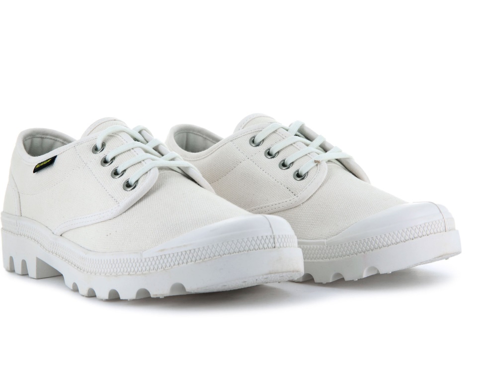 Palladium Homme Pallabrousse Oxford Blanc