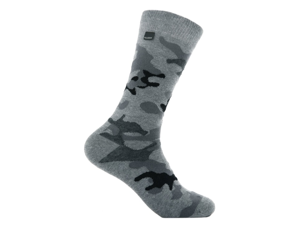 Palladium Hommes Crew Camo Gris