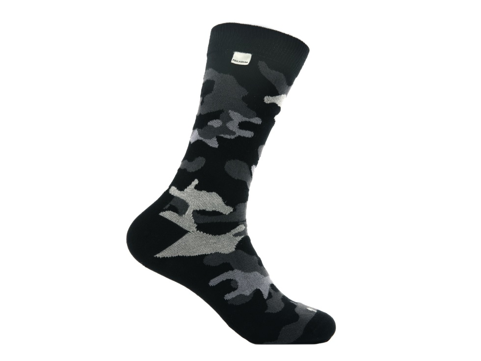 Palladium Hommes Crew Camo Noir