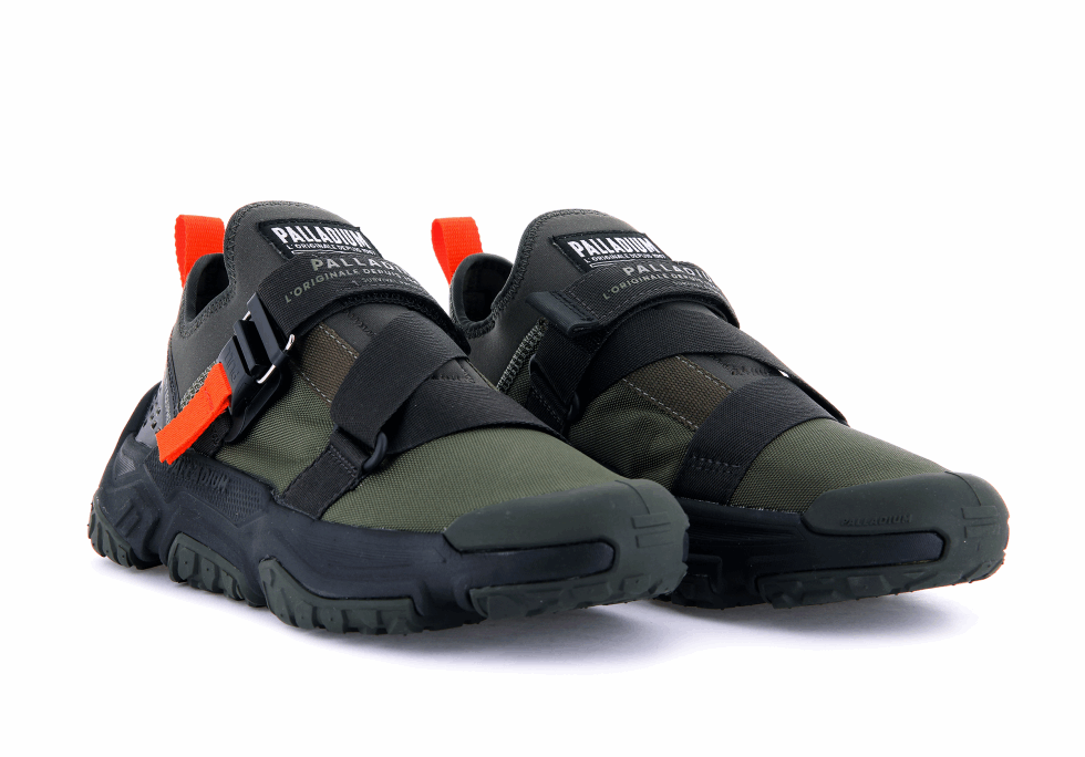 Palladium Hors Réseau Lo Utilitaire Olive Nuit