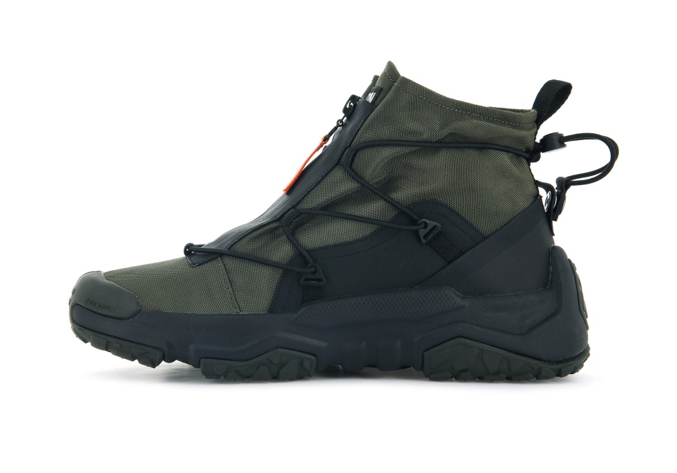 Palladium Off-grid Hi Zip Waterproof Olive Night