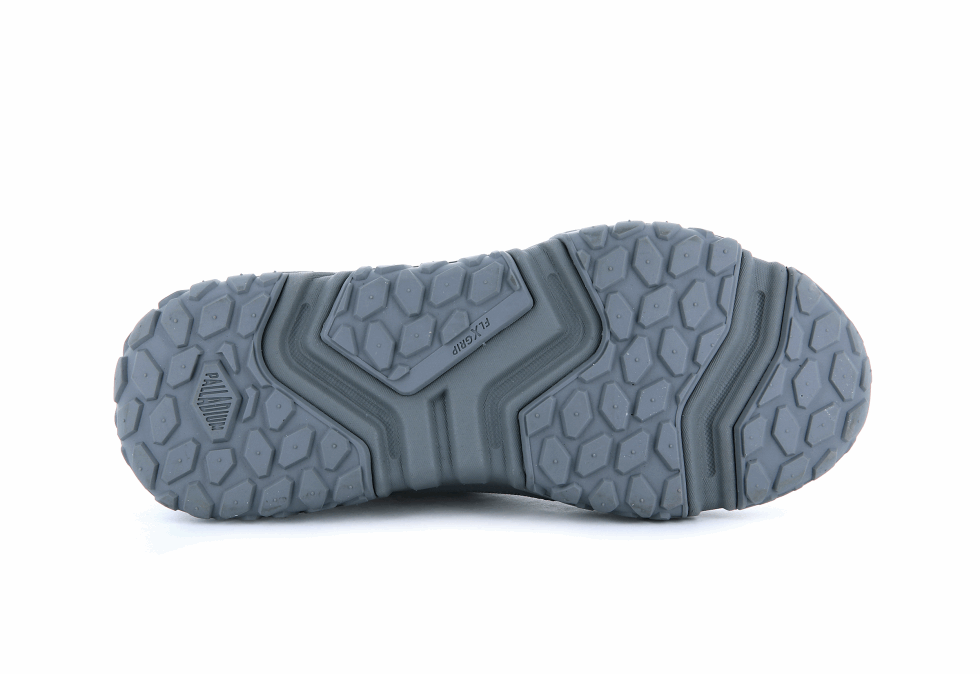 Palladium Off-grid Lo Cuir Gris Flanelle