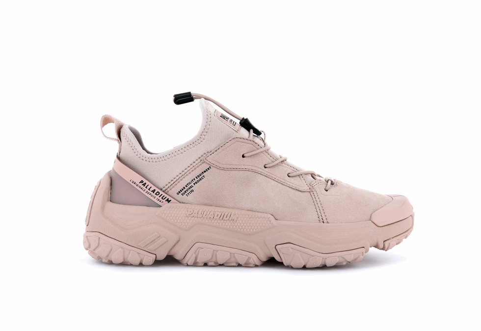 Palladium Off-grid Lo Cuir Nude Clair
