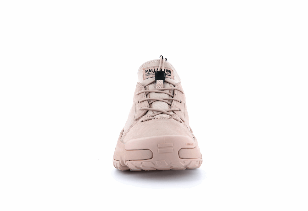 Palladium Off-grid Lo Cuir Nude Clair