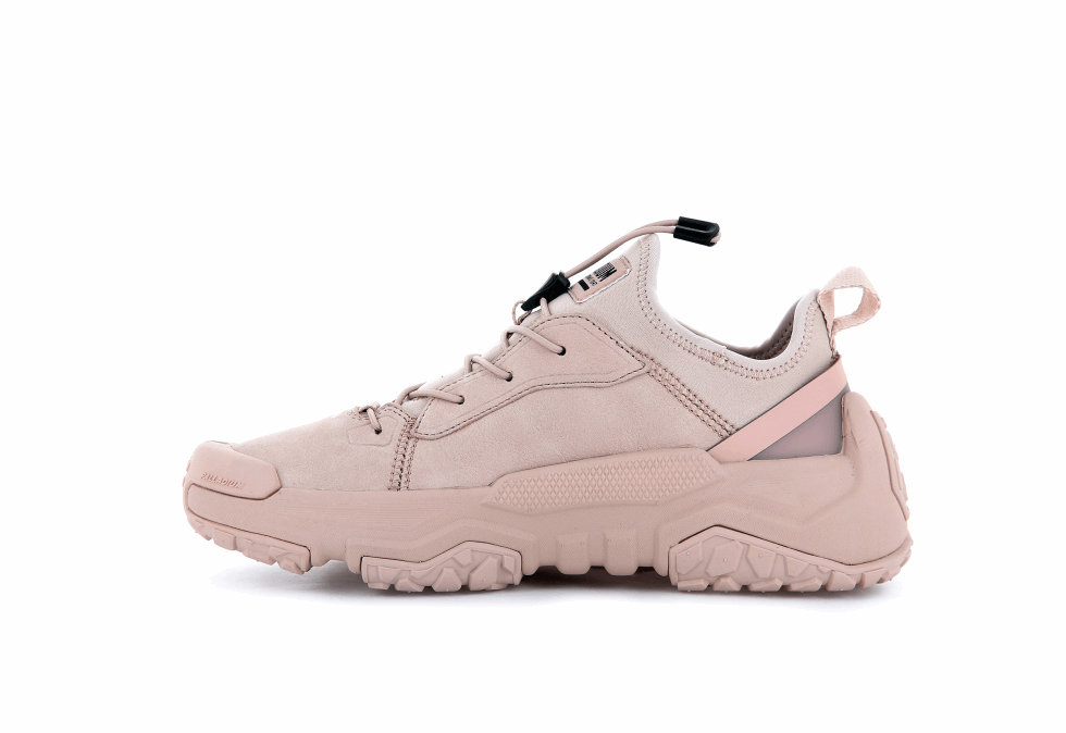 Palladium Off-grid Lo Cuir Nude Clair