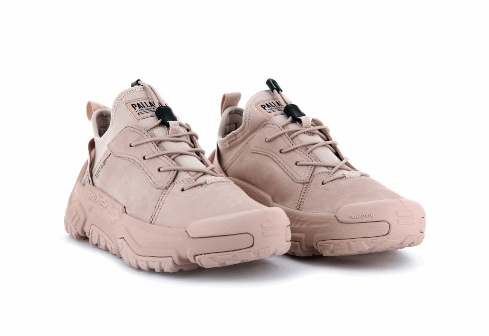 Palladium Off-grid Lo Cuir Nude Clair