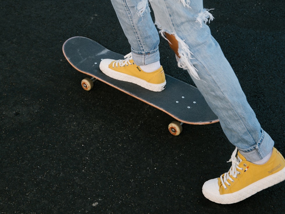 Palladium Palla Ace Toile Moutarde