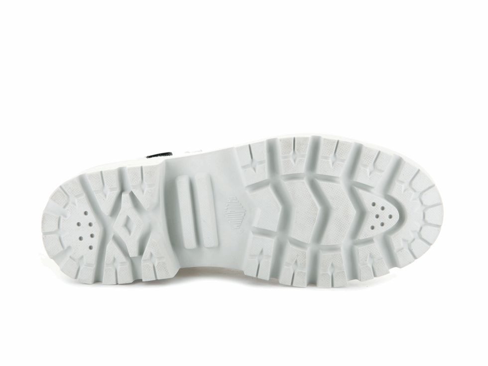 Palladium Pallabase Metro Star Blanc