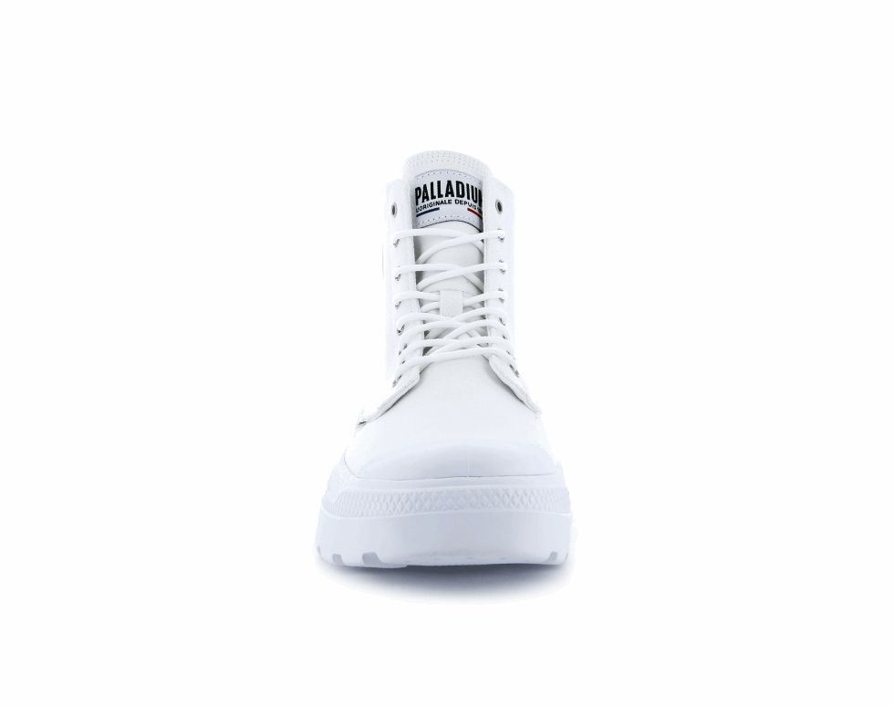 Palladium Pallakix Hi Canvas Blanc