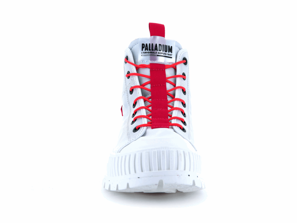 Palladium Pallashock Mi Billet Pour Terre étoile Blanc