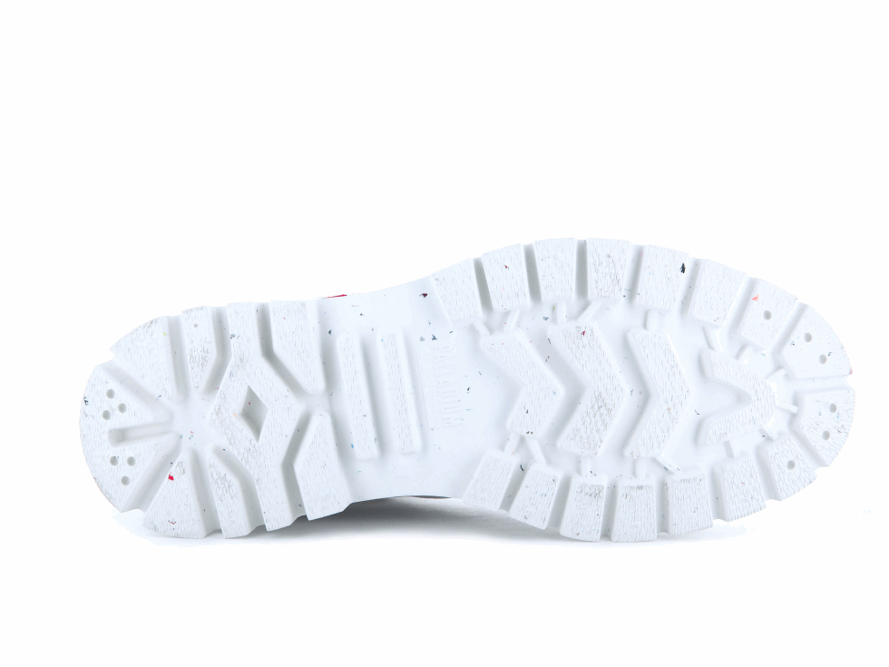 Palladium Pallashock Mi Billet Pour Terre étoile Blanc