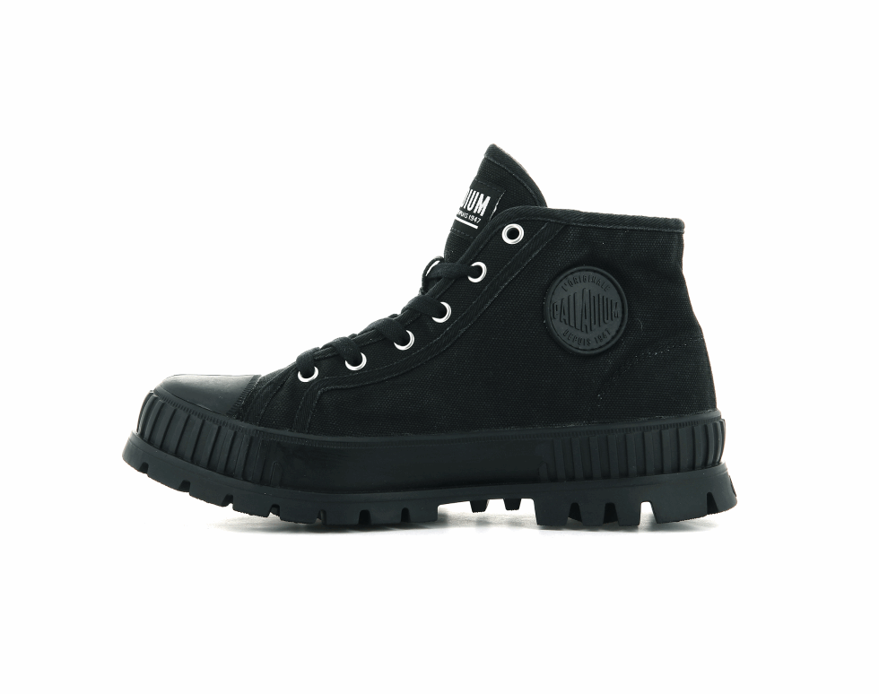 Palladium Pallashock Mid Et Noir