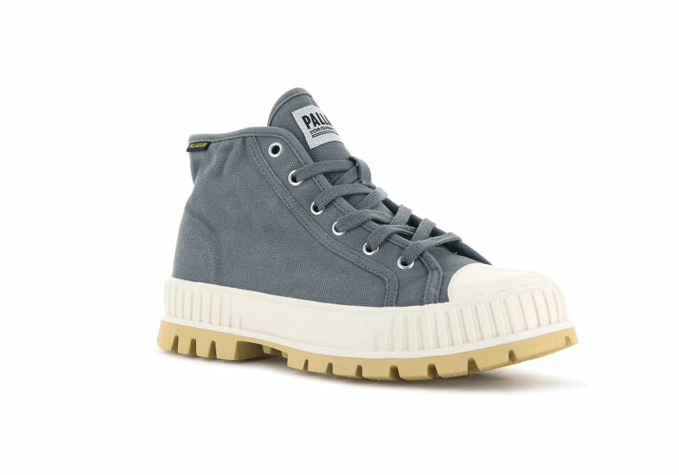 Palladium Pallashock Mid Og Granit Gris