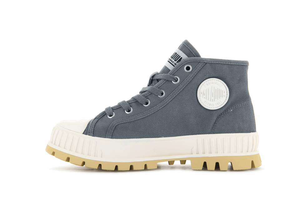 Palladium Pallashock Mid Og Granit Gris
