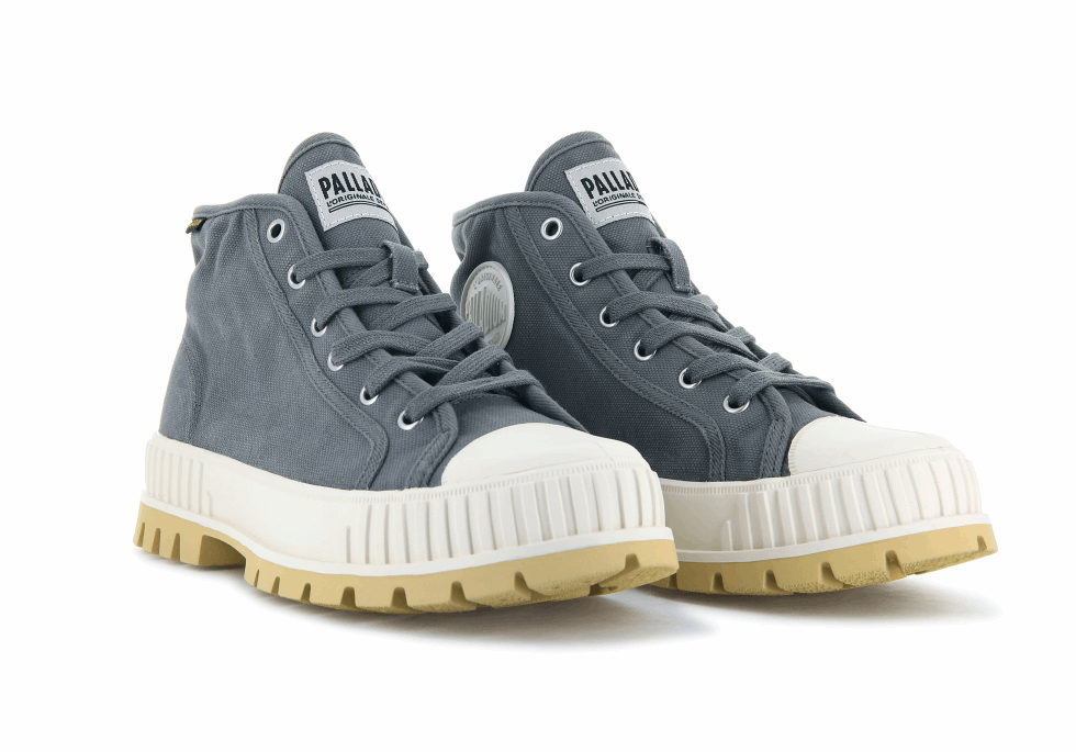 Palladium Pallashock Mid Og Granit Gris