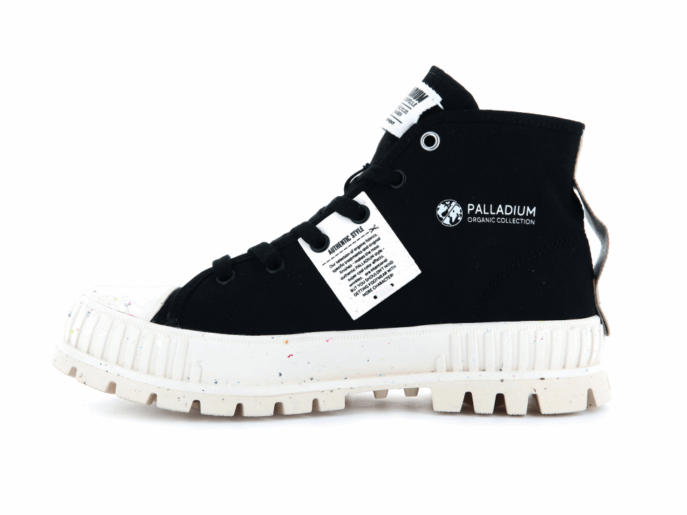 Palladium Pallashock Mid Organique Noir