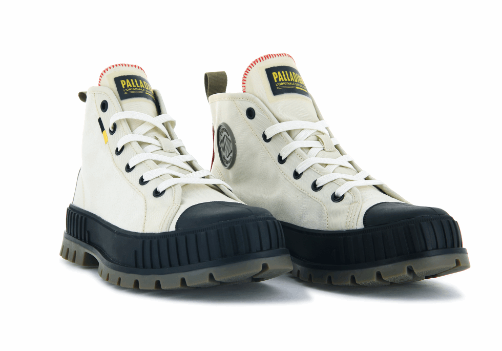 Palladium Pallashock Supply Salut Asperges Blanches