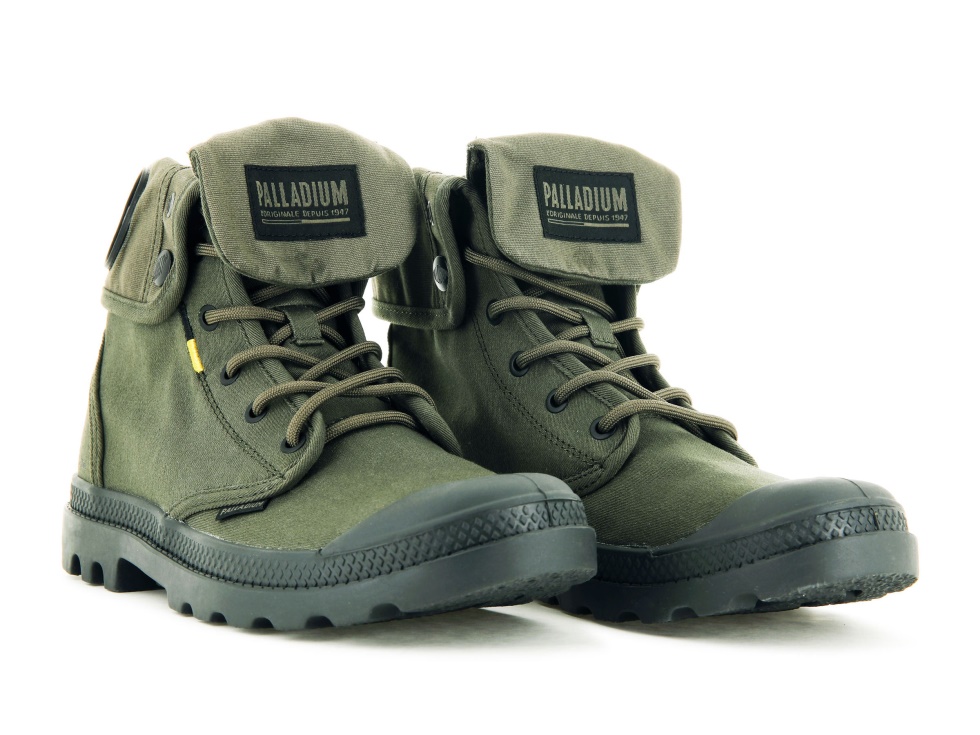 Palladium Pampa Baggy Approvisionnement Nuit D\olive