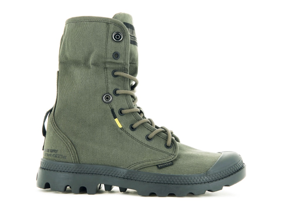 Palladium Pampa Baggy Approvisionnement Nuit D\olive
