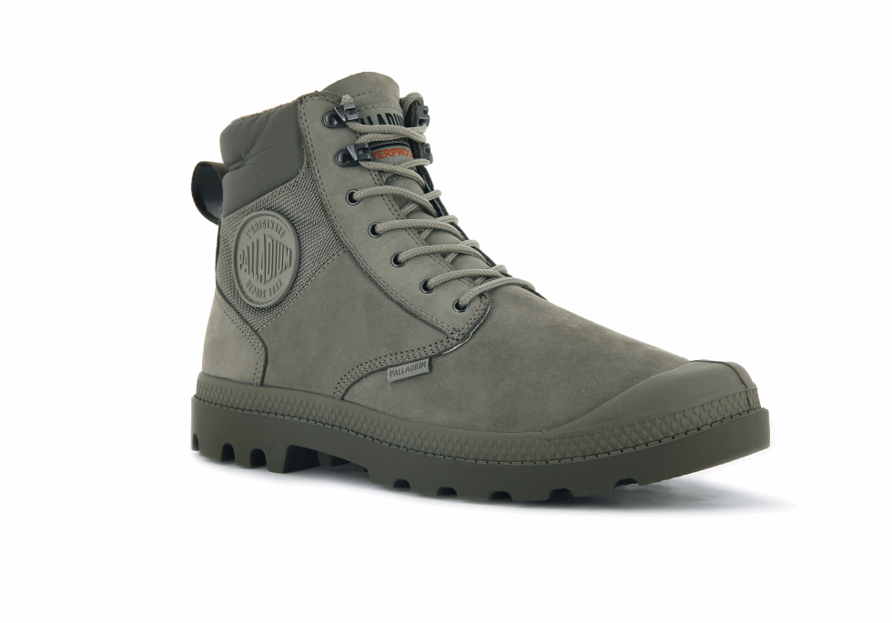 Palladium Pampa Bouclier Wp Lux Dune