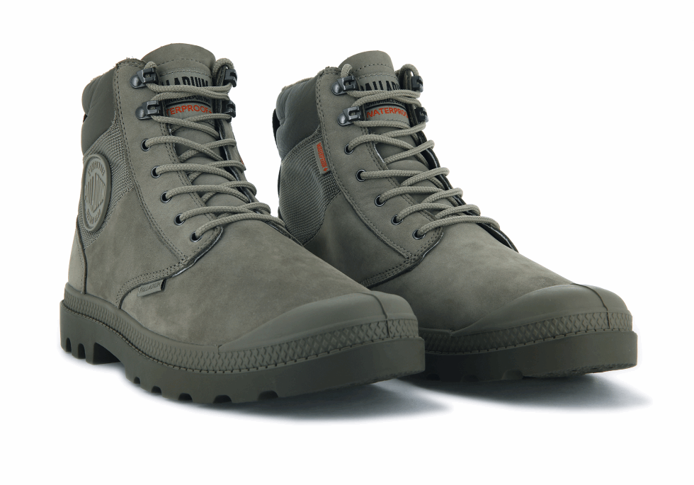 Palladium Pampa Bouclier Wp Lux Dune