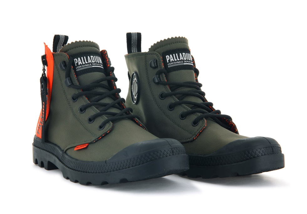 Palladium Pampa Déverrouillé Nuit D\olive