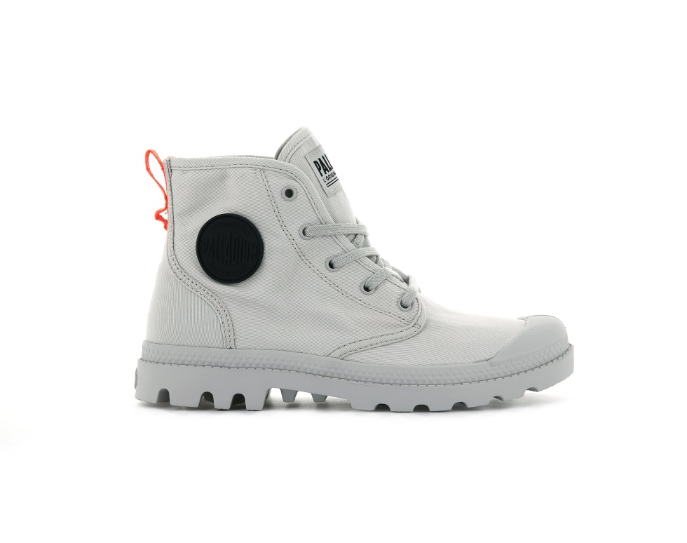 Palladium Pampa Hi Sergé Gris Lune