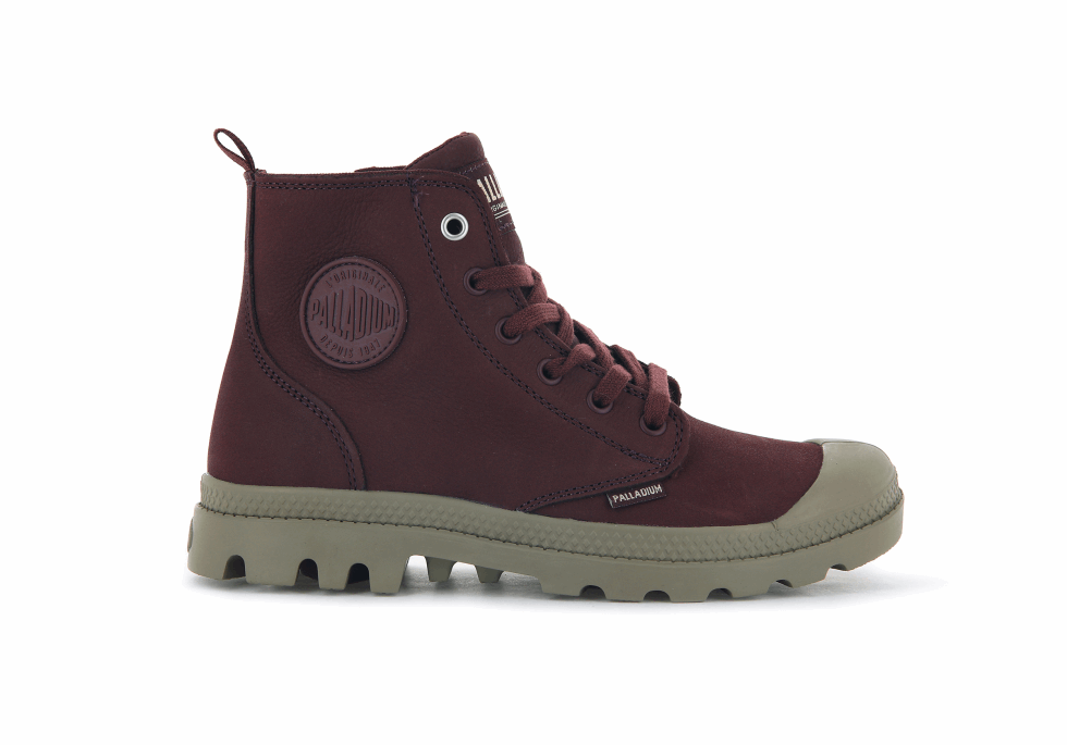 Palladium Pampa Hi Zip Sl Chocolat Décadent