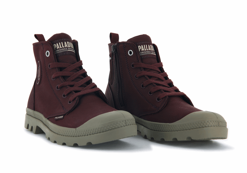 Palladium Pampa Hi Zip Sl Chocolat Décadent
