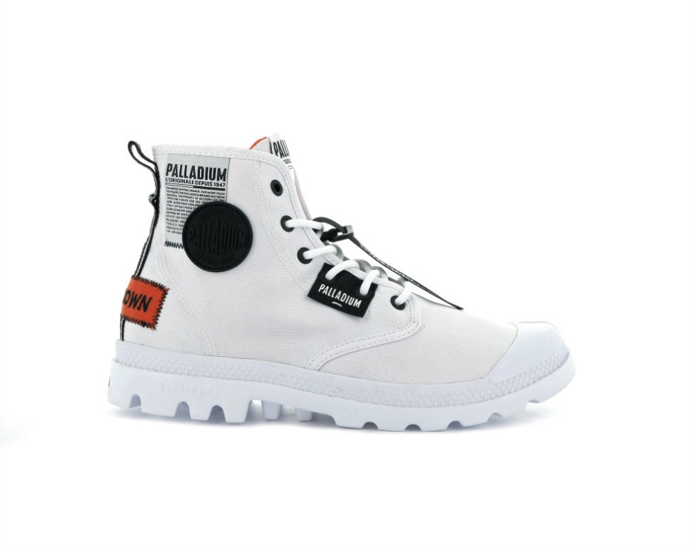 Palladium Pampa Lite Overlab Blanc