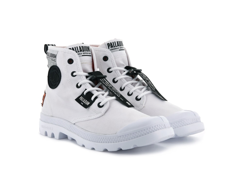 Palladium Pampa Lite Overlab Blanc