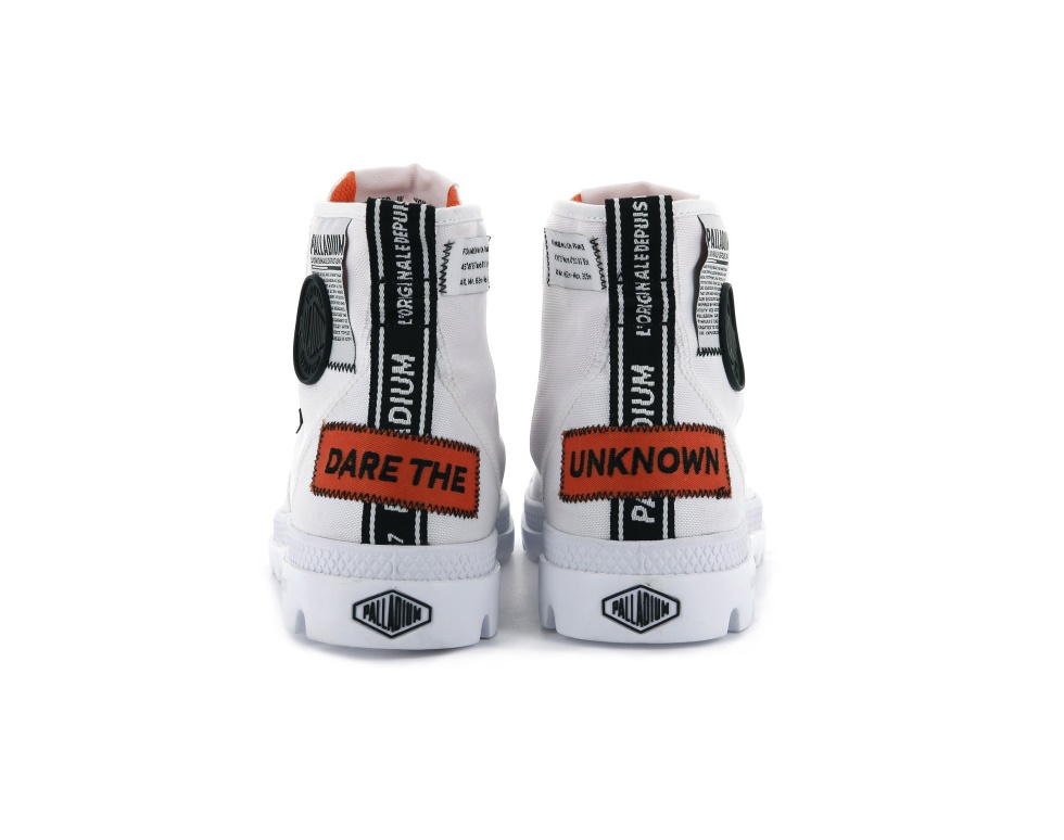 Palladium Pampa Lite Overlab Blanc