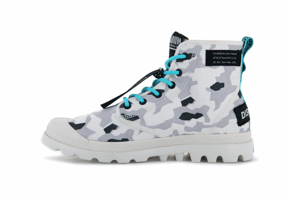 Palladium Pampa Lite Overlab Camo Gris Glacier Camo